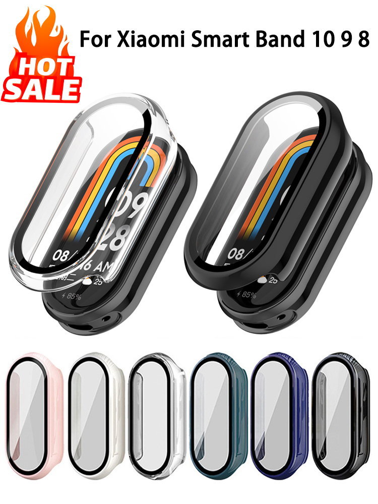 Electronics Gadgets For Men - กระจกนิรภัย + PCสําหรับXiaomi Mi Band 10