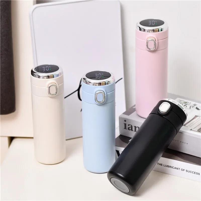 400ML สมาร์ท THERMOS ขวดน้ําสแ - Smart Water Bottle Tracker บทวิจารณ์และราคา