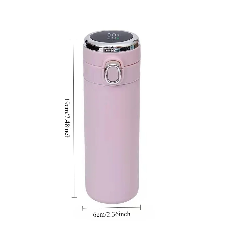400ML สมาร์ท THERMOS ขวดน้ําสแ - Smart Water Bottle Tracker บทวิจารณ์และราคา