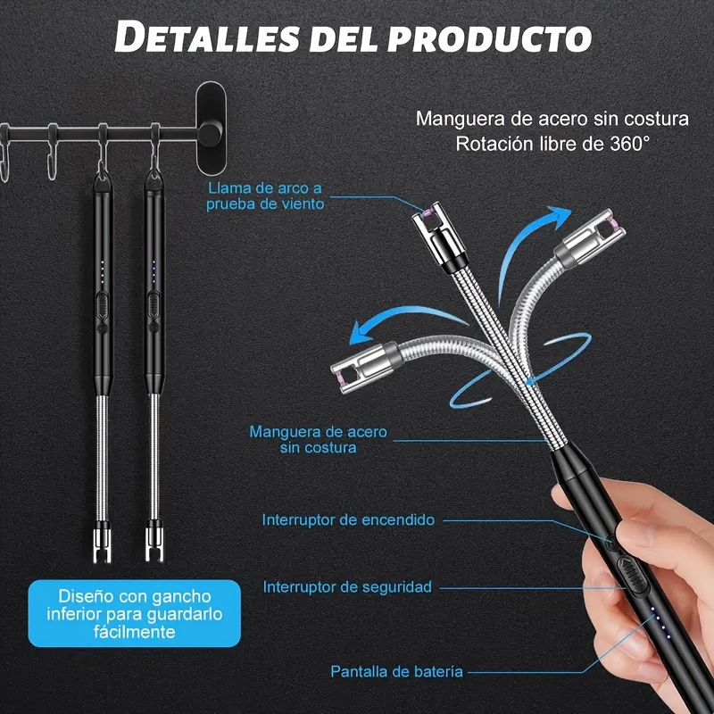 ไฟแช็กอิเล็กทรอนิกส์อัจฉริยะ 2 - Electronics Gadgets For Men บทวิจารณ์และราคา