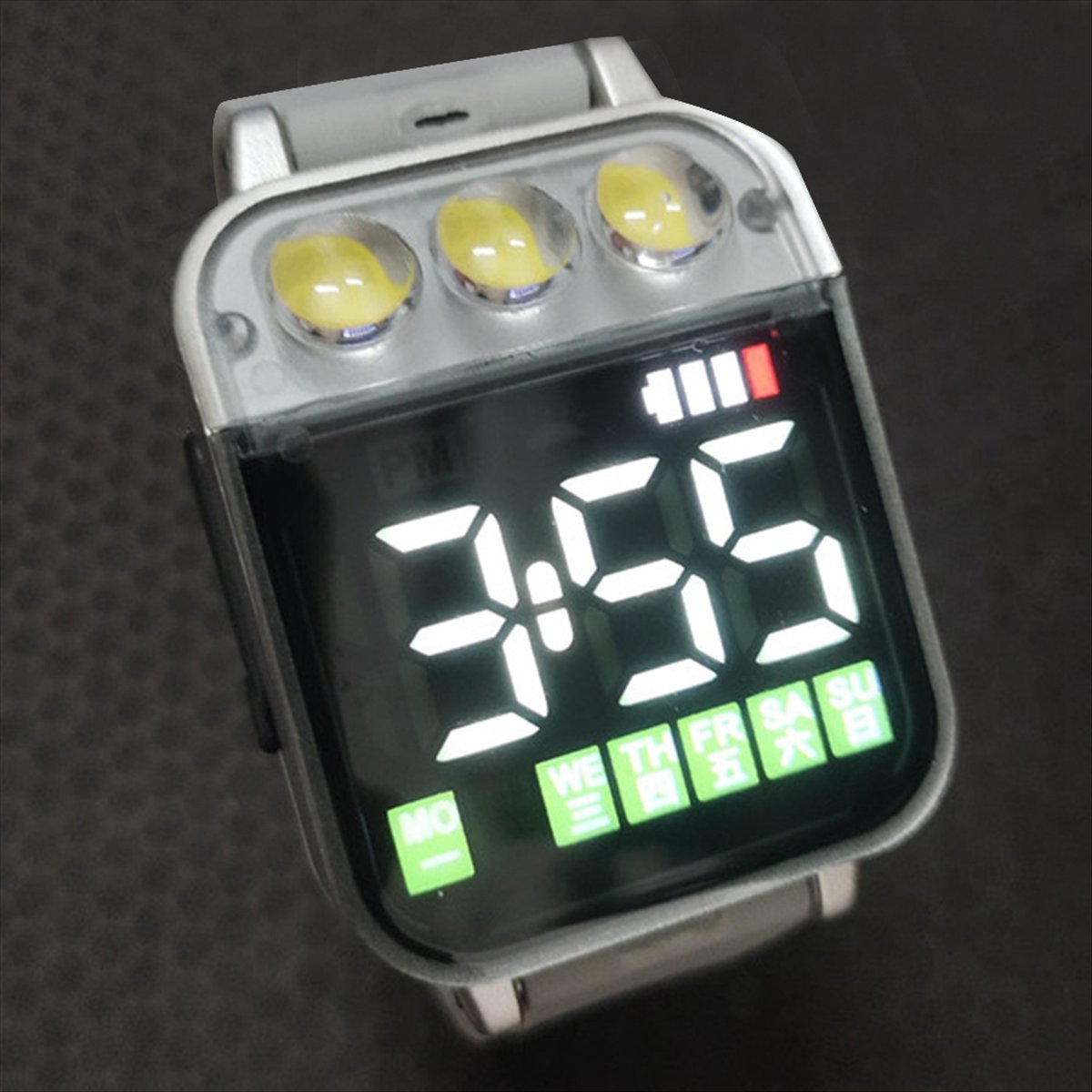 HAPPY DIAN!นาฬิกาอิเล็กทรอนิกส - Electronics Gadgets For Men บทวิจารณ์และราคา