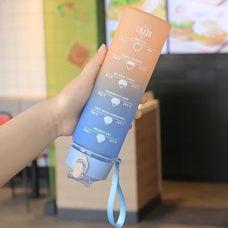 ขวดน้ำกีฬา 900 มล. ทนความร้อนส - Smart Water Bottle Tracker บทวิจารณ์และราคา
