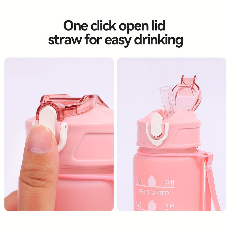 ขวดน้ำกีฬาพร้อมหลอดดูดติดตามเว - Smart Water Bottle Tracker บทวิจารณ์และราคา